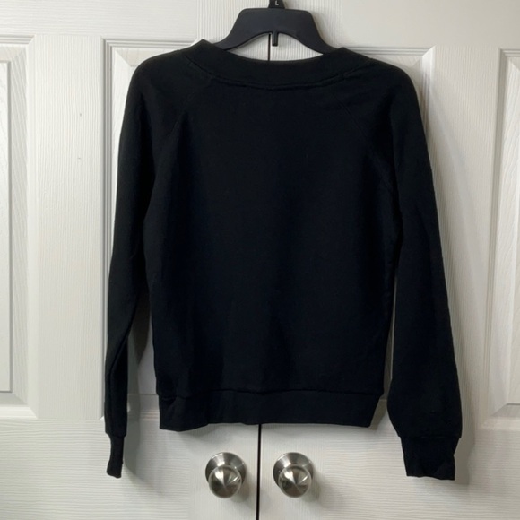 Universal Thread Womens V Neck Long Sleeve Sweatshirt Size XS - Picture 5 of 6